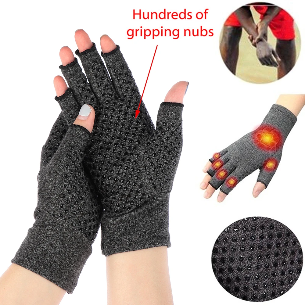 1 Pair Womens Mens Cotton Therapy Compression Gloves Hand Arthritis Joint Pain Relief Light Grey Size S/M/L Drop Shipping
1 Pair Womens Mens Cotton Therapy Compression Gloves Hand Arthritis Joint Pain Relief Light Grey Size S/M/L Drop Shipping