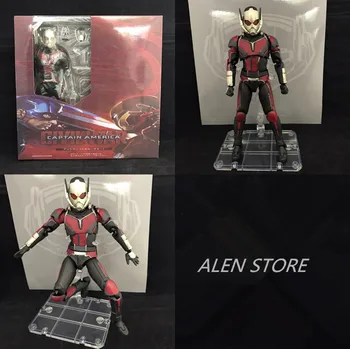 ALEN 7" Super Hero Ant Man Ant-Man SHF Moveable Ver. Boxed 17cm PVC Action Figure Collection Model Doll Toys Gift
ALEN 7" Super Hero Ant Man Ant-Man SHF Moveable Ver. Boxed 17cm PVC Action Figure Collection Model Doll Toys Gift