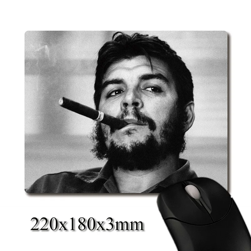 Che Guevara smoking cigar close up printed Heavy weaving anti-slip rubber pad office mouse pad Coaster Party favor 220x180x3mm
Che Guevara smoking cigar close up printed Heavy weaving anti-slip rubber pad office mouse pad Coaster Party favor 220x180x3mm