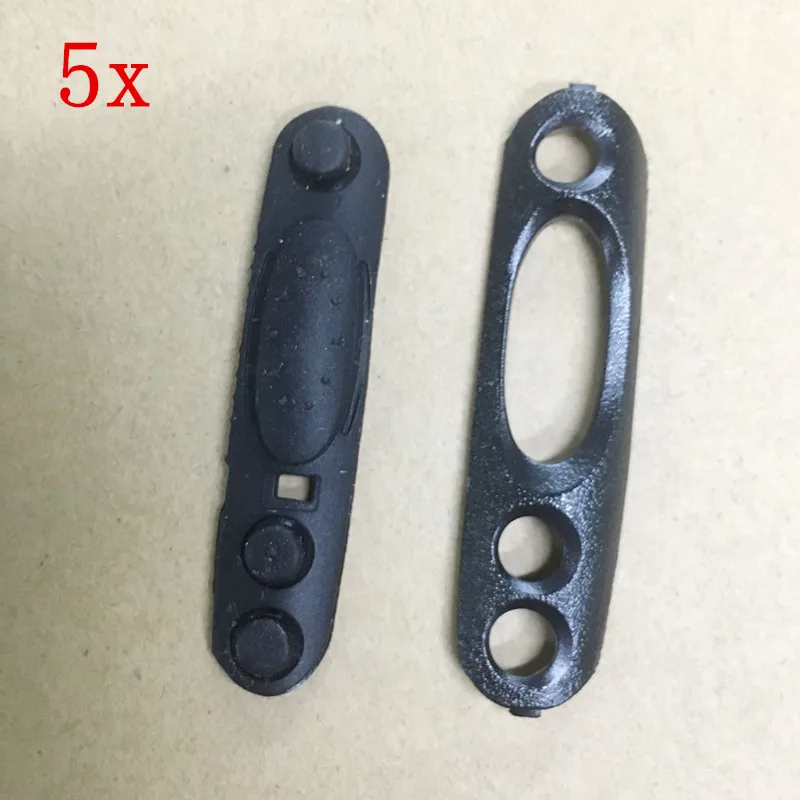 Резиновая кнопка для ключей PTT 5 шт./лот с замком motorola GP328 GP338 GP340 GP680 GP640 MTX850 PTX760 PRO5150