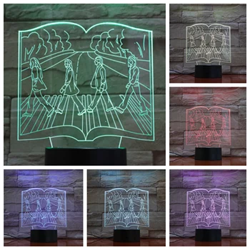 John Winston Lennon sidewalk Usb 3d Led Night Light Multicolor Rgb Boys Child Kids Baby Gifts luminaria Table Lamp Bedside Neon
John Winston Lennon sidewalk Usb 3d Led Night Light Multicolor Rgb Boys Child Kids Baby Gifts luminaria Table Lamp Bedside Neon