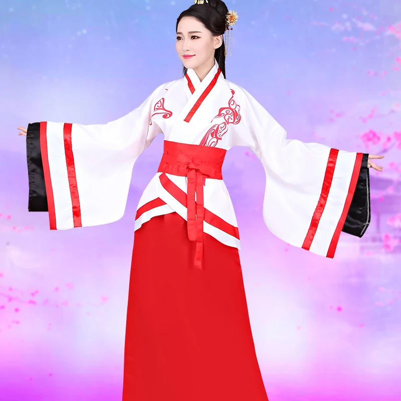 Chinese Traditional Hanfu for Women Chinese Fairy Dresses dance costume Hanfu Dress Clothing Tang Dynasty Ancient Costume DL3185
Chinese Traditional Hanfu for Women Chinese Fairy Dresses dance costume Hanfu Dress Clothing Tang Dynasty Ancient Costume DL3185