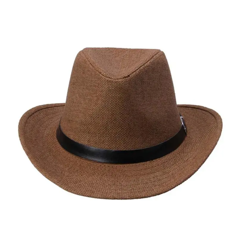 Summer Men Caps Spring al aire libre travel Large Beach Hats Chapeu cap Straw Cowboy Hat boy Vintga Sun Hunting Cap 6 colours
Summer Men Caps Spring al aire libre travel Large Beach Hats Chapeu cap Straw Cowboy Hat boy Vintga Sun Hunting Cap 6 colours