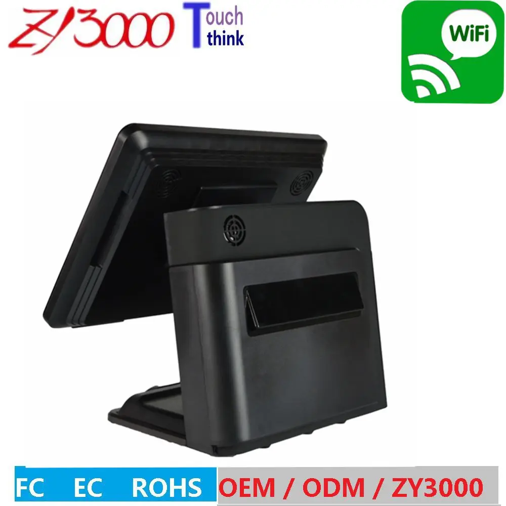 new stock 15" Factory Price 5 wire resistive touch screen pos system restaurant pos system with MSR card Reader pos retail
new stock 15" Factory Price 5 wire resistive touch screen pos system restaurant pos system with MSR card Reader pos retail