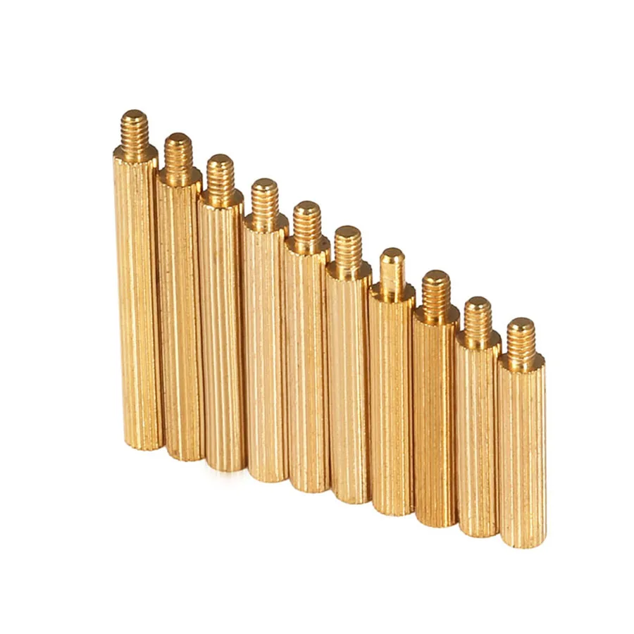 30Pcs M2*L+3mm Brass Single Head Spacing Screws Security Surveillance Cameras Pillars Knurled Standoff Spacer Screw
30Pcs M2*L+3mm Brass Single Head Spacing Screws Security Surveillance Cameras Pillars Knurled Standoff Spacer Screw
