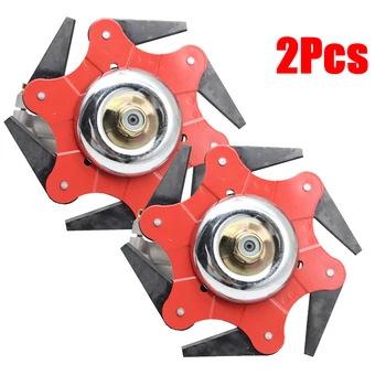 2pcs 6 Blade Grass Trimmer Head Weed Brush Cutting Head Easy Cutting Garden Power Tool Accessories
2pcs 6 Blade Grass Trimmer Head Weed Brush Cutting Head Easy Cutting Garden Power Tool Accessories