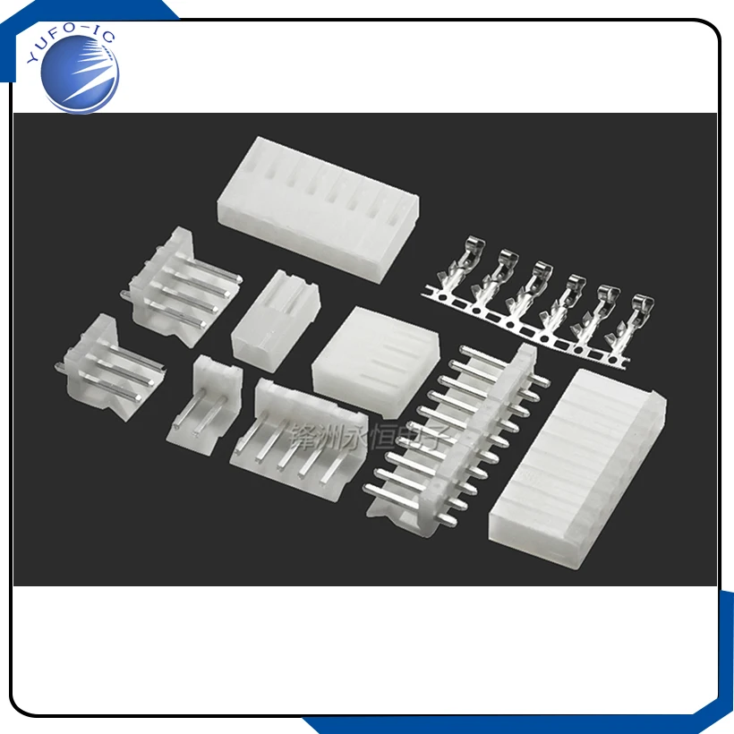 50set 2/3/4/5/6/7/8/9/10/11/12P pin Header 3.96MM male and female+ housing CH3.96 Connectors PH-A straight pins 180 degree | Обустройство