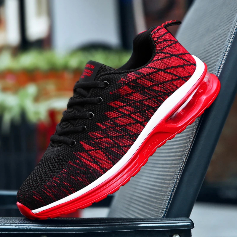 SENTA Air Cushion Running Shoes for Men Summer 2019 Breathable Mesh Shoes Big Size Women Sport Shoes Tennis Athletic Sneakers
SENTA Air Cushion Running Shoes for Men Summer 2019 Breathable Mesh Shoes Big Size Women Sport Shoes Tennis Athletic Sneakers