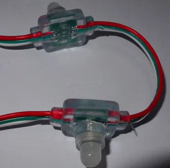 DC5V UCS1903 LED addressable smart string,IP65 rated;injection molding type;50pcs a string
DC5V UCS1903 LED addressable smart string,IP65 rated;injection molding type;50pcs a string