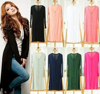 Hot Women Long Sleeve Knitted Cardigan Loose Sweater Outwear Long Jacket Coat
Hot Women Long Sleeve Knitted Cardigan Loose Sweater Outwear Long Jacket Coat