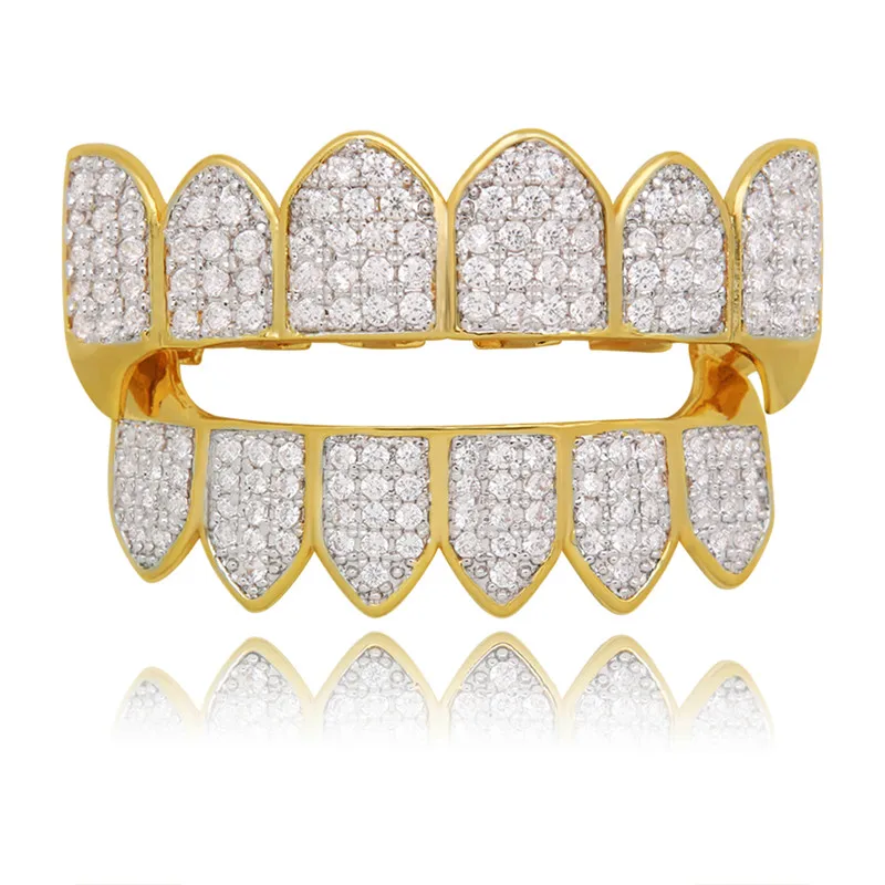 Hip Hop Gold Teeth Grillz Top&Bottom Grills Dental Vampire Teeth Caps Halloween Cosplay Teeth Mouth Jewelry Party Gift
Hip Hop Gold Teeth Grillz Top&Bottom Grills Dental Vampire Teeth Caps Halloween Cosplay Teeth Mouth Jewelry Party Gift