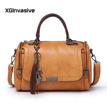 2018 New luxurious High quality solid color Pu Leather Handbag High Capacity Vintage Tassel Shoulder Bags For Women Tote
2018 New luxurious High quality solid color Pu Leather Handbag High Capacity Vintage Tassel Shoulder Bags For Women Tote