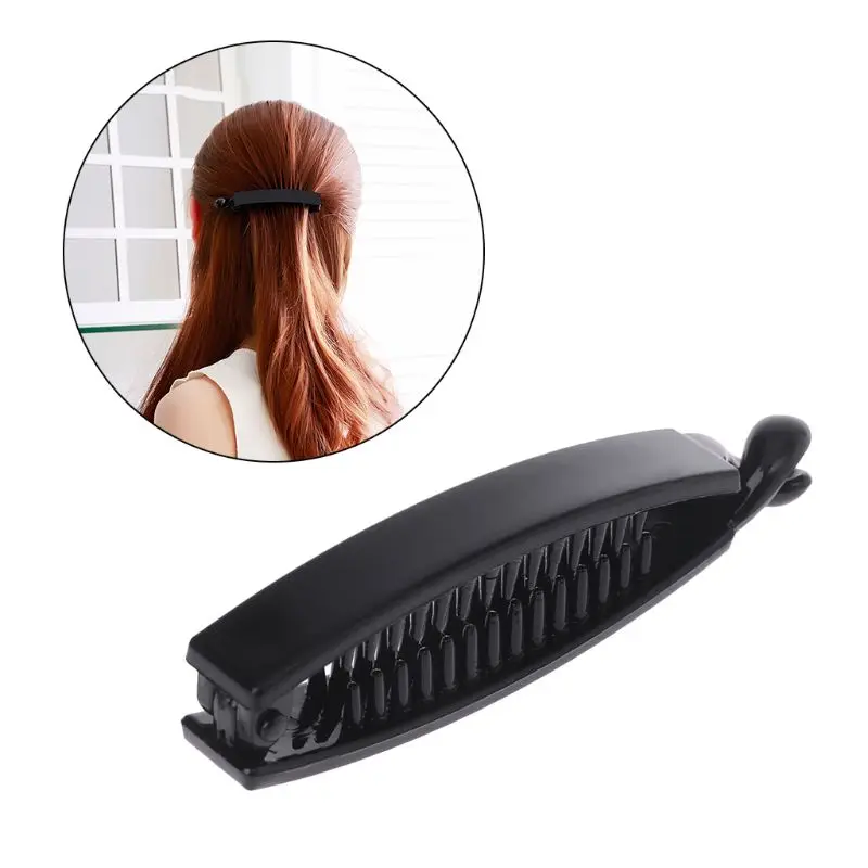 1PC New Hair Claws Clip Fish Shape Banana Barrettes Black Hairpins For Women Lady DIY Hair Accessories
1PC New Hair Claws Clip Fish Shape Banana Barrettes Black Hairpins For Women Lady DIY Hair Accessories