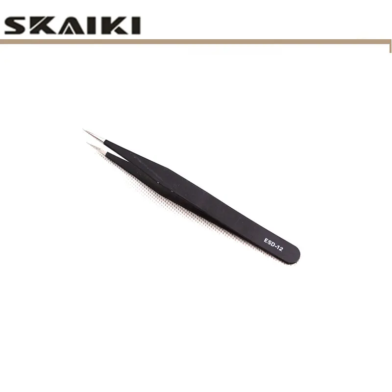 Free Shipping 1 pcs ESD-10/ESD-11/ESD-12/ESD-13/ESD-14/ESD-15 Thick stainless steel anti-static tweezers tools for repair
Free Shipping 1 pcs ESD-10/ESD-11/ESD-12/ESD-13/ESD-14/ESD-15 Thick stainless steel anti-static tweezers tools for repair