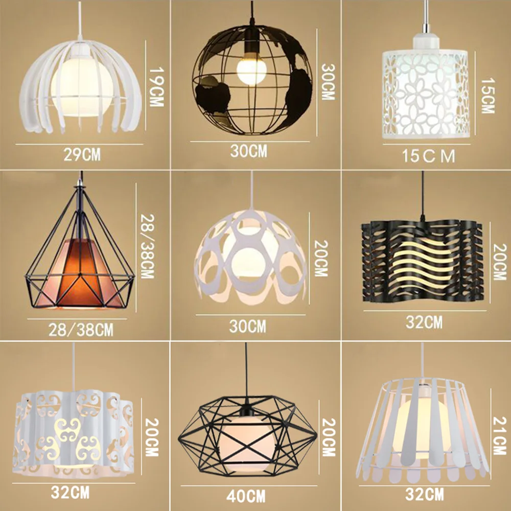 LED Design Restaurant Lighting Chandelier 110-220v Retro Loft Gloss Lighting E27 Lamp Cover Iron Chandelier Luminaria
LED Design Restaurant Lighting Chandelier 110-220v Retro Loft Gloss Lighting E27 Lamp Cover Iron Chandelier Luminaria