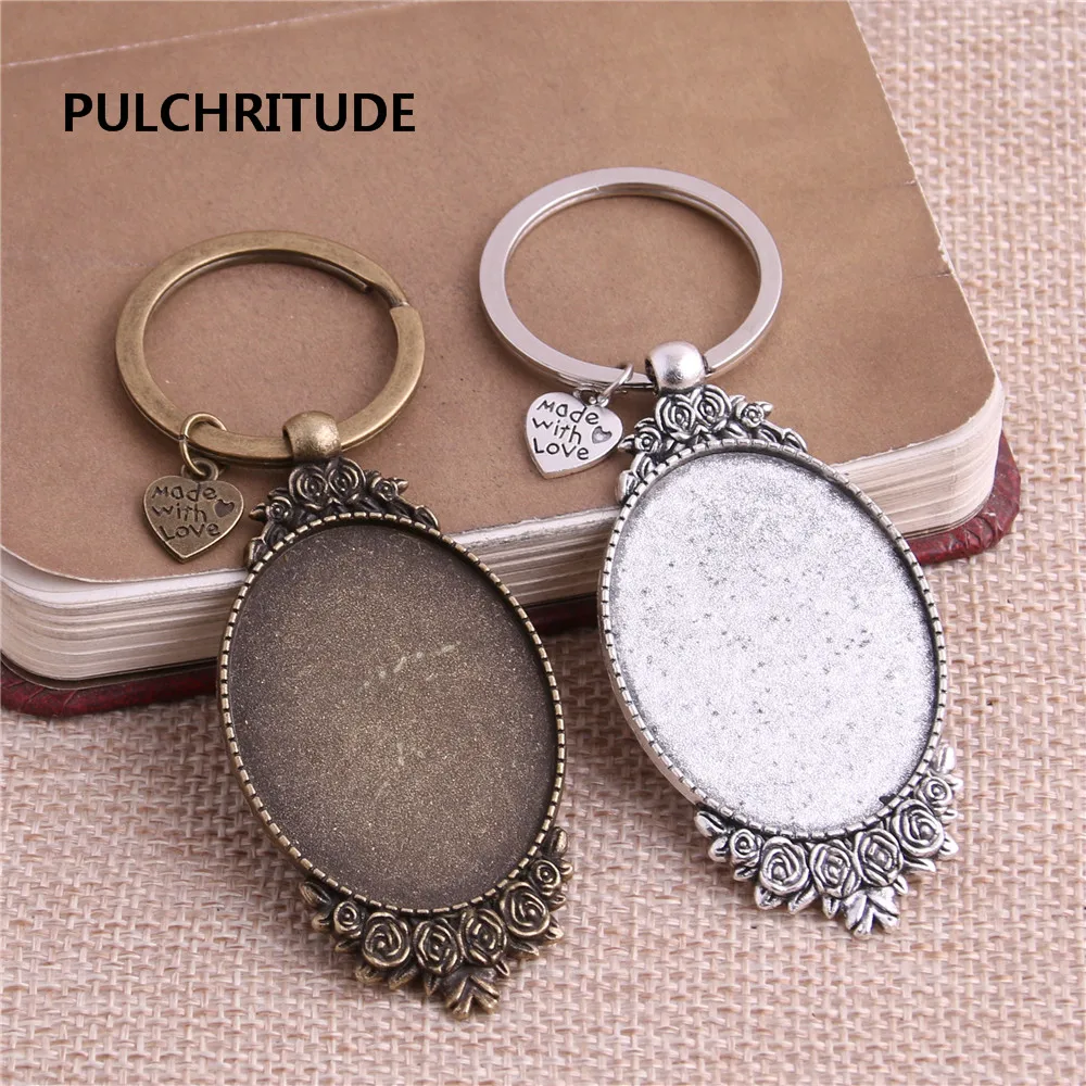 PULCHRITUDE 4 pcs/lot Metal Antique Silver Bronze Heart Charm Fit Oval 30*40mm Cabochon Set Key Chain Jewelry Making Diy C0345
PULCHRITUDE 4 pcs/lot Metal Antique Silver Bronze Heart Charm Fit Oval 30*40mm Cabochon Set Key Chain Jewelry Making Diy C0345