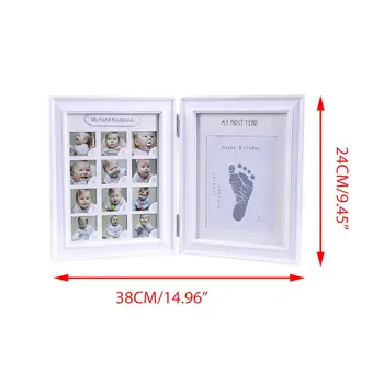 Newborn Hand and Foot Print Mud Baby Hundred Days Full Moon Age Growth Commemorative Photo Frame
Newborn Hand and Foot Print Mud Baby Hundred Days Full Moon Age Growth Commemorative Photo Frame