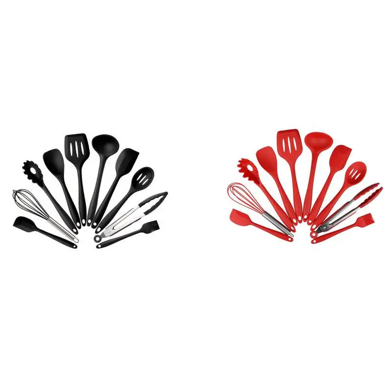 Hot 10PCS Heat Resistant Convenient Safe Silicone Kitchen Cookware Set Nonstick Cooking Tools Set Kitchen Baking Tool Kit
Hot 10PCS Heat Resistant Convenient Safe Silicone Kitchen Cookware Set Nonstick Cooking Tools Set Kitchen Baking Tool Kit