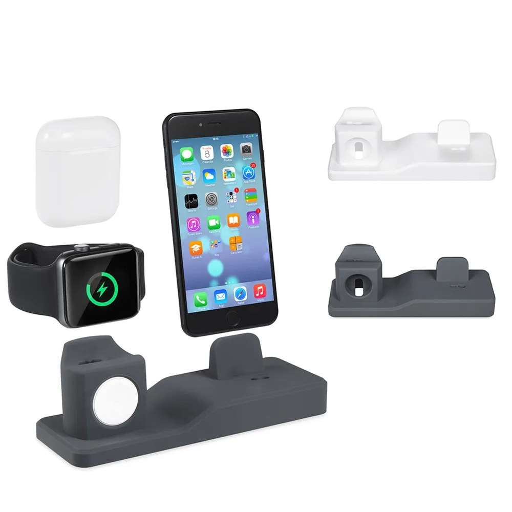 3 in 1 Wireless Charger Pad For Apple Watch iPhone X Xs Max XR Desktop Fast Wireless Charging Charger for Airpods
3 in 1 Wireless Charger Pad For Apple Watch iPhone X Xs Max XR Desktop Fast Wireless Charging Charger for Airpods