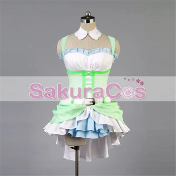 Love Live 2 Rin Hoshizora Dancing Stars on Me Halloween Anime Cosplay Costume Custom-made Maid Dress B
Love Live 2 Rin Hoshizora Dancing Stars on Me Halloween Anime Cosplay Costume Custom-made Maid Dress B