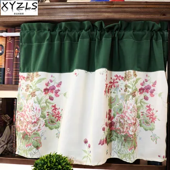 XYZLS Luxury Flower Green Kitchen Curtain Cafe Half-Curtain Short Panel Drapes Door Curtains Valance
XYZLS Luxury Flower Green Kitchen Curtain Cafe Half-Curtain Short Panel Drapes Door Curtains Valance
