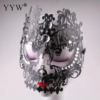 1pcs Women Sexy Mask Halloween Festival White Mask Party Toys Metal Masquerade Halloween Venetian Mask Costume Carnival Supplies
1pcs Women Sexy Mask Halloween Festival White Mask Party Toys Metal Masquerade Halloween Venetian Mask Costume Carnival Supplies