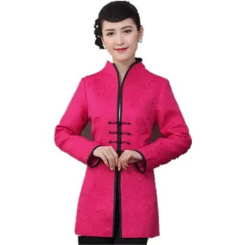 High-Grade Jacquard cotton Chinese Tradition Style Long Jackets Elegant Slim Jacket Coat Tang Suit Tops Size M L XL XXL XXXL
High-Grade Jacquard cotton Chinese Tradition Style Long Jackets Elegant Slim Jacket Coat Tang Suit Tops Size M L XL XXL XXXL