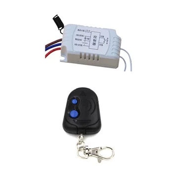 Wireless ON/OFF Light Manual & Remote Control Switch for Curtain Lighting Relay Receiver & Transmitter 315Mhz/433Mhz
Wireless ON/OFF Light Manual & Remote Control Switch for Curtain Lighting Relay Receiver & Transmitter 315Mhz/433Mhz