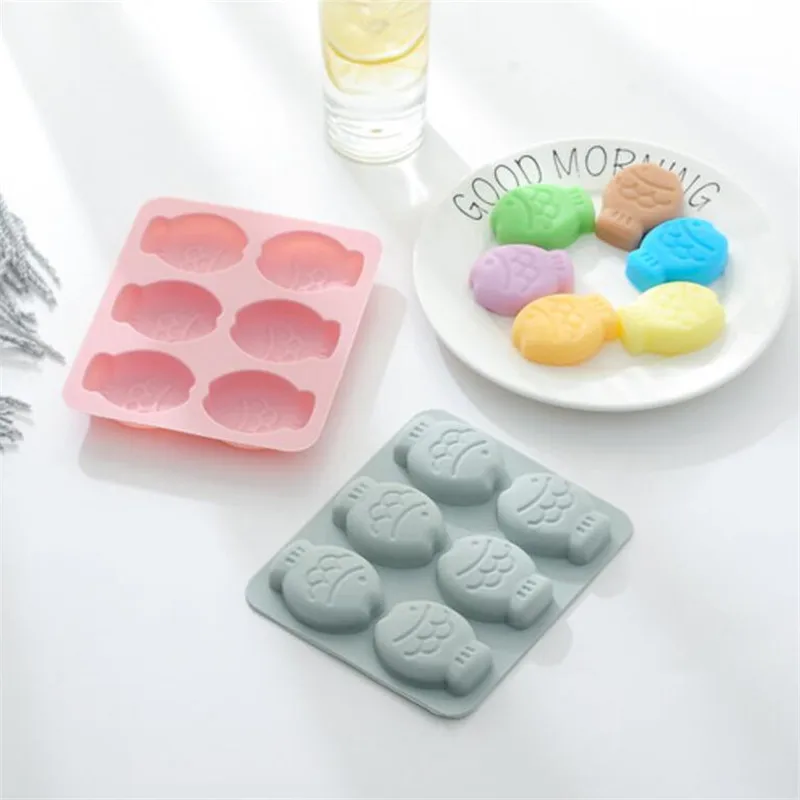 Cartoon Fish Silicone Mold Soap Mold Silicone Chocolate Mould Tray Homemade Making DIY Cake moulds Fondant Mold 16.5x14x1.7cm
Cartoon Fish Silicone Mold Soap Mold Silicone Chocolate Mould Tray Homemade Making DIY Cake moulds Fondant Mold 16.5x14x1.7cm