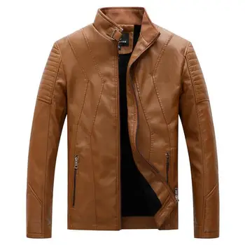 Men of new fund of 2020 autumn winters with velvet collar PU leather no-iron processing fashion contracted urban leisure jacket
Men of new fund of 2020 autumn winters with velvet collar PU leather no-iron processing fashion contracted urban leisure jacket