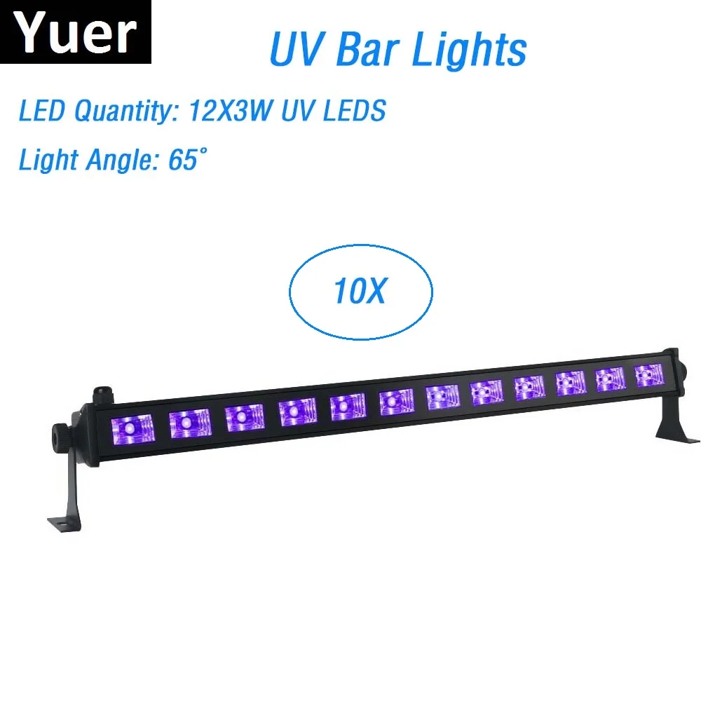 10 Units 12X3W Wall Washer Light LED UV Stage Lights Bar Black Party Club Disco Lights For Christmas Indoor Stage Effect Lights
10 Units 12X3W Wall Washer Light LED UV Stage Lights Bar Black Party Club Disco Lights For Christmas Indoor Stage Effect Lights