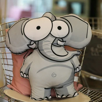 1 pcs Funny face 3D Cute elephant crocodile giraffe zebra monkey ostrich cheetah cheetah lion doll pillow funny toys
1 pcs Funny face 3D Cute elephant crocodile giraffe zebra monkey ostrich cheetah cheetah lion doll pillow funny toys