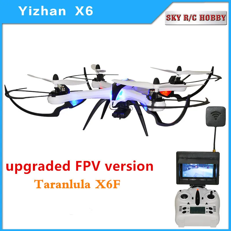 Original Yizhan Tarantula X6 FPV Gropo HD Camera 2.4G 4CH 6-Axis RC Quadcopter Drone Helicopter
Original Yizhan Tarantula X6 FPV Gropo HD Camera 2.4G 4CH 6-Axis RC Quadcopter Drone Helicopter