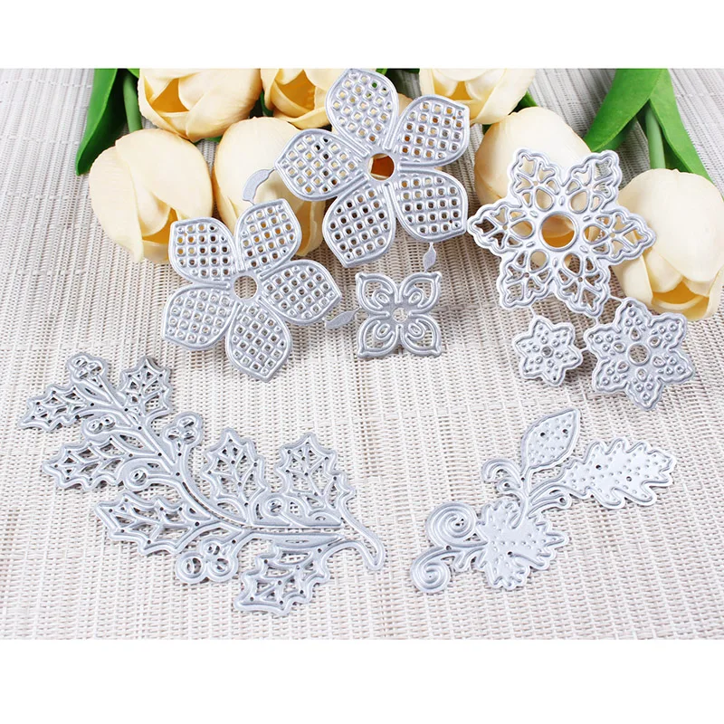 Fancy Flowers and Leaves Cutting Dies for Scrapbooking DIY 3D Craft Embossing Album Folder Craft Cards Decoration#013
Fancy Flowers and Leaves Cutting Dies for Scrapbooking DIY 3D Craft Embossing Album Folder Craft Cards Decoration#013