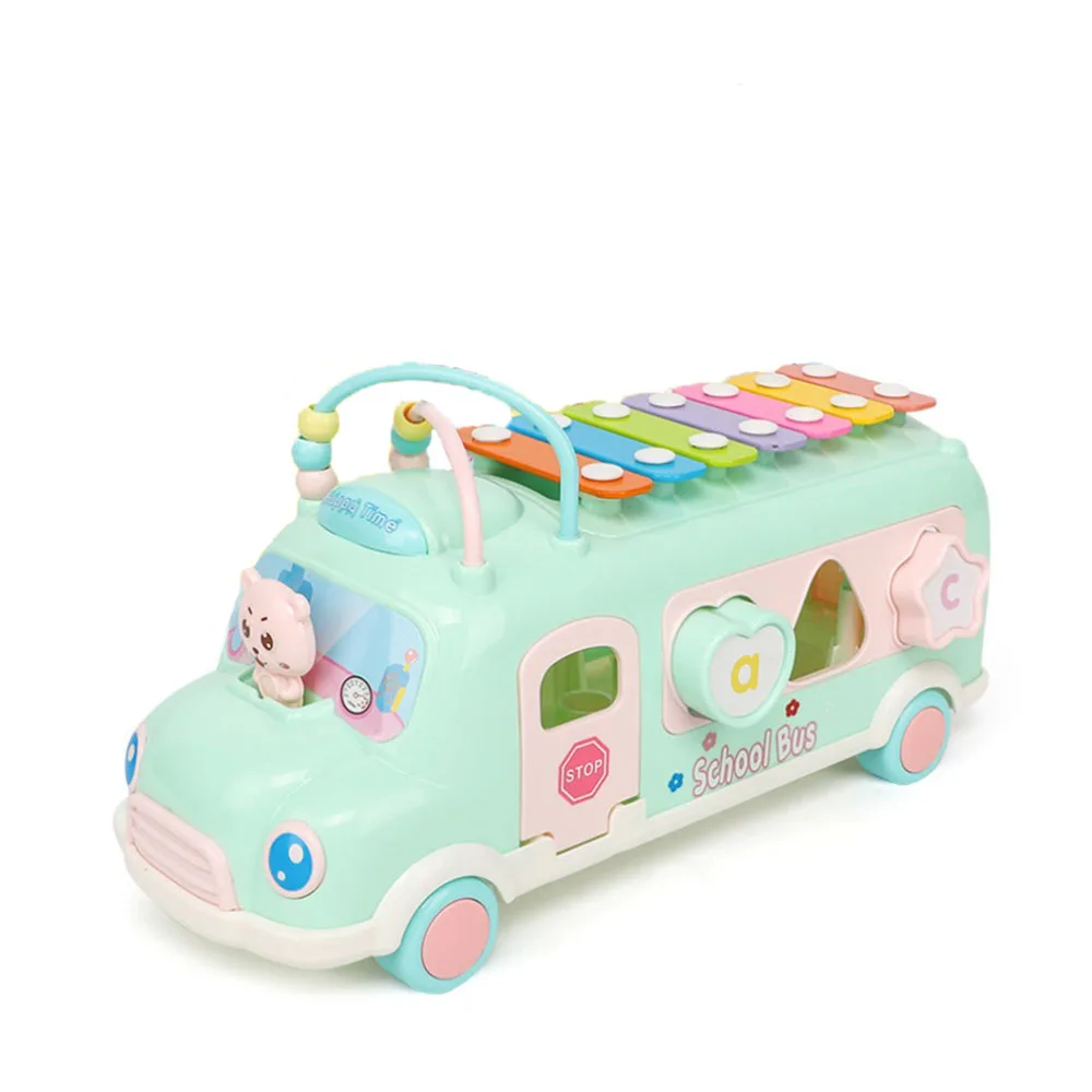 Green Multifunction Early Educational Car Toys Baby Learning Music 5 in 1 Bus Plastic Blocks Round Beads Kids Birthday Gift
Green Multifunction Early Educational Car Toys Baby Learning Music 5 in 1 Bus Plastic Blocks Round Beads Kids Birthday Gift