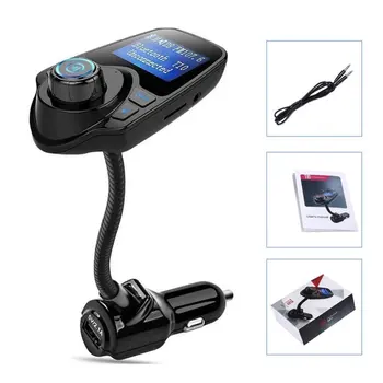FM Transmitter Bluetooth FM Transmitter Radio Adapter Car Kit 5V 2.1A USB Car Charger MP3 Player Support TF Card USB Flash Drive
FM Transmitter Bluetooth FM Transmitter Radio Adapter Car Kit 5V 2.1A USB Car Charger MP3 Player Support TF Card USB Flash Drive