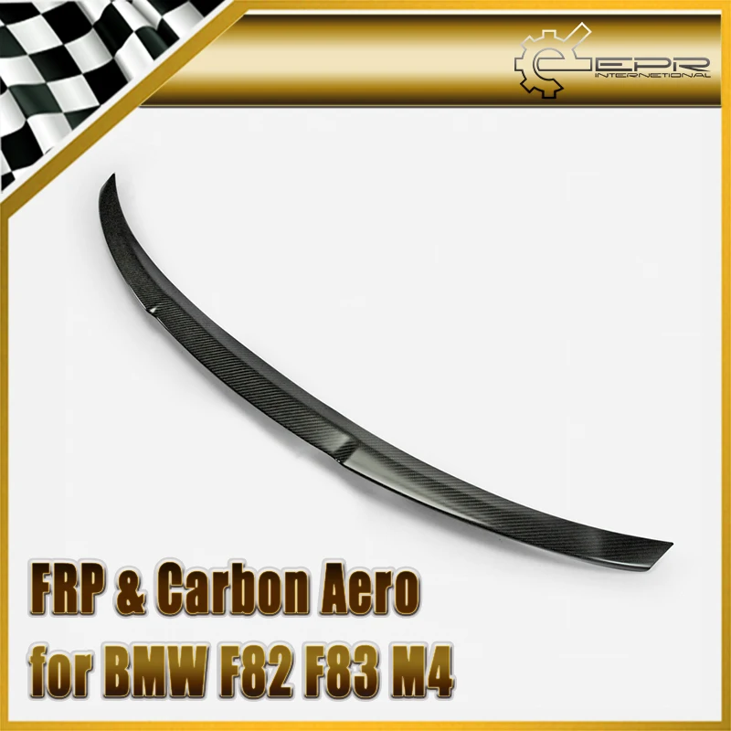 Автомобильные аксессуары для BMW F82 F83 M4 Coupe 2Dr Matt Carbon Fiber OEM задний спойлер матовая