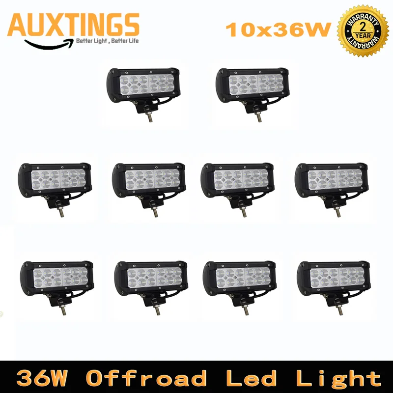 10X 7INCH 36W LED WORK LIGHT BAR SPOT FLOOD BEAM DRIVING LAMP 4WD BOAT ATV UTE TRACTOR 10-30V
10X 7INCH 36W LED WORK LIGHT BAR SPOT FLOOD BEAM DRIVING LAMP 4WD BOAT ATV UTE TRACTOR 10-30V