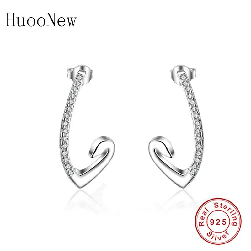 HuooNew 925 Sterling Silver Animal Snake Crawler Cubic Zircon Crystal Stud Earrings Women's Female Girl Wedding Christmas Brinco
HuooNew 925 Sterling Silver Animal Snake Crawler Cubic Zircon Crystal Stud Earrings Women's Female Girl Wedding Christmas Brinco