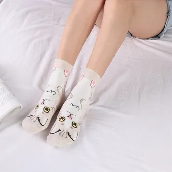 2019 Happy Socks Women Cotton Comfortable Animal Cat Print Sock Chaussettes Femme Kawaii Cute Socks Gift For Girl W020 wholesale
2019 Happy Socks Women Cotton Comfortable Animal Cat Print Sock Chaussettes Femme Kawaii Cute Socks Gift For Girl W020 wholesale