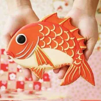 Chinese Spring Festival Carp Cookie Cutter Fondant Cupcake Top Made 3D Printed Fish Cake Cutter Set Tools Cookie Molds
Chinese Spring Festival Carp Cookie Cutter Fondant Cupcake Top Made 3D Printed Fish Cake Cutter Set Tools Cookie Molds