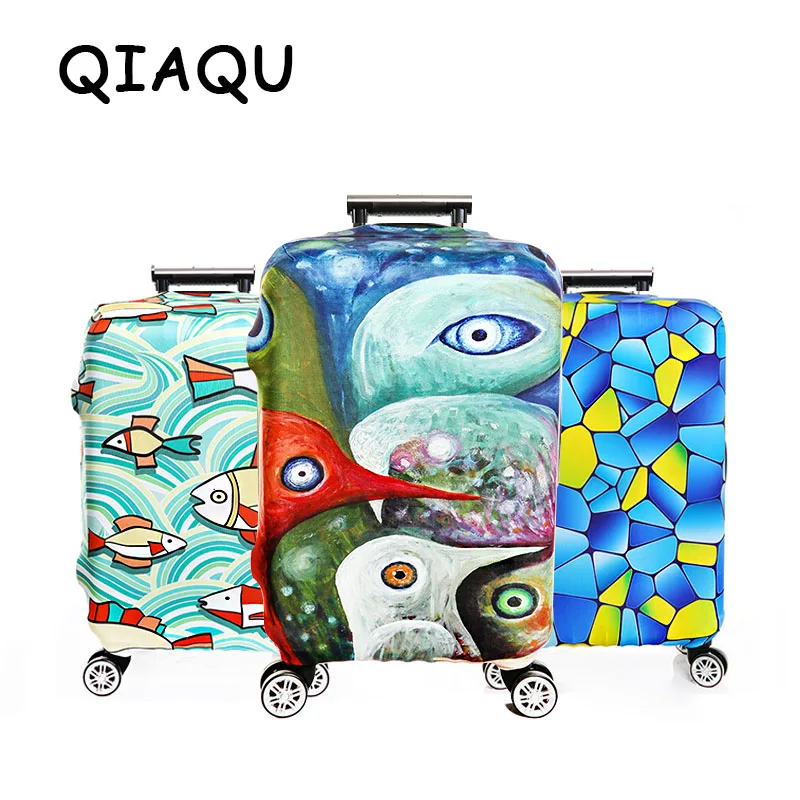 QIAQU Travel Elastic Luggage Protective Cover For19-32 Inch Trolley Case Cover Suitcase Protect Dust Bag Travel Accessories
QIAQU Travel Elastic Luggage Protective Cover For19-32 Inch Trolley Case Cover Suitcase Protect Dust Bag Travel Accessories