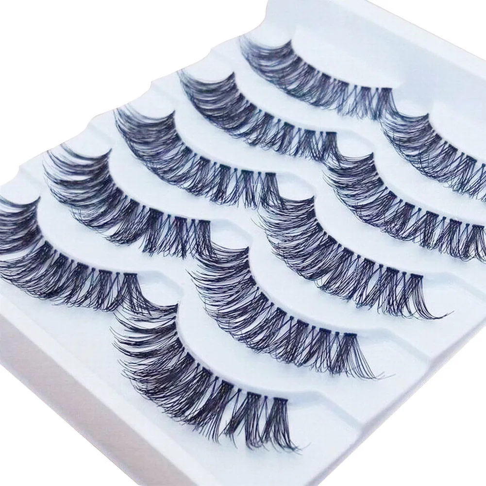 OutTop Eyelashes 5 Pairs Eye lashes For Makeup Handmade Natural Long False Eyelashes Extension 2019 Feb19
OutTop Eyelashes 5 Pairs Eye lashes For Makeup Handmade Natural Long False Eyelashes Extension 2019 Feb19