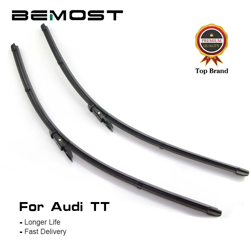 BEMOST Car Front Window Windshield Wiper Blades For Audi TT MK1/MK1 8N/MK2/MK3 1998 TO 2017 Push Button/Hook/Pinch Tab/Side Pin
BEMOST Car Front Window Windshield Wiper Blades For Audi TT MK1/MK1 8N/MK2/MK3 1998 TO 2017 Push Button/Hook/Pinch Tab/Side Pin