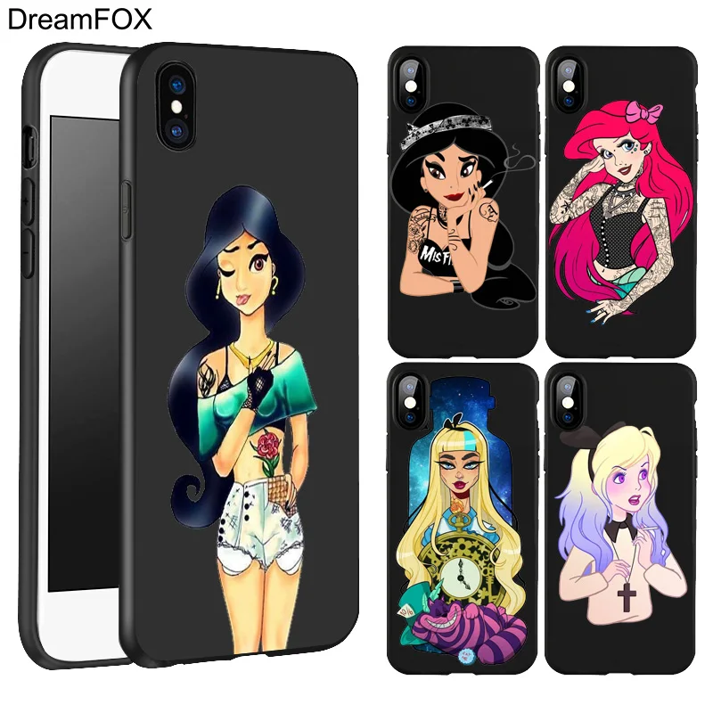 DREAMFOX L095 Princess Girls Black Soft TPU Silicone Case Cover For Apple iPhone 11 Pro XR XS Max X 8 7 6 6S Plus 5 5S 5G SE
DREAMFOX L095 Princess Girls Black Soft TPU Silicone Case Cover For Apple iPhone 11 Pro XR XS Max X 8 7 6 6S Plus 5 5S 5G SE