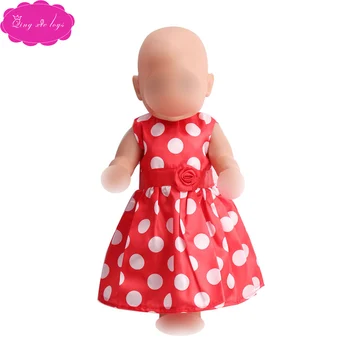 43 cm baby dolls Clothes Princess fashion printed lace evening gown Dress Baby toys fit American 18 inch Girls doll a16
43 cm baby dolls Clothes Princess fashion printed lace evening gown Dress Baby toys fit American 18 inch Girls doll a16