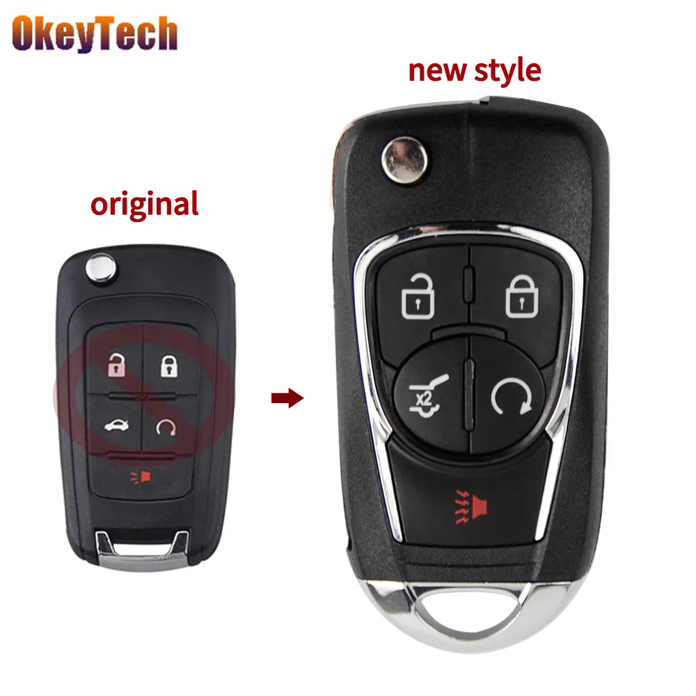 OkeyTech 5 Buttons Flip Folding Modified Car Key Shell Case For Vauxhall Opel Corsa Astra Zafira Insignia Vectra HU100 Blade
OkeyTech 5 Buttons Flip Folding Modified Car Key Shell Case For Vauxhall Opel Corsa Astra Zafira Insignia Vectra HU100 Blade