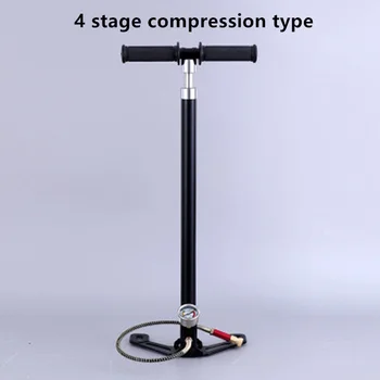 Folding four-stage compression type high-pressure pump booster oil-cooled manual air pump 4 stage with segregator
Folding four-stage compression type high-pressure pump booster oil-cooled manual air pump 4 stage with segregator