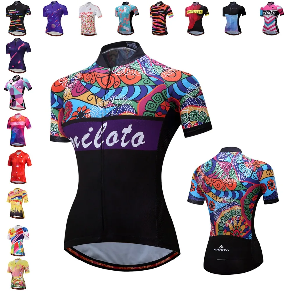 2019 Women Cycling Jersey Bike Top Shirt Summer Short Sleeve MTB Cycling Clothing Ropa Maillot Ciclismo Racing Bicycle Clothes
2019 Women Cycling Jersey Bike Top Shirt Summer Short Sleeve MTB Cycling Clothing Ropa Maillot Ciclismo Racing Bicycle Clothes