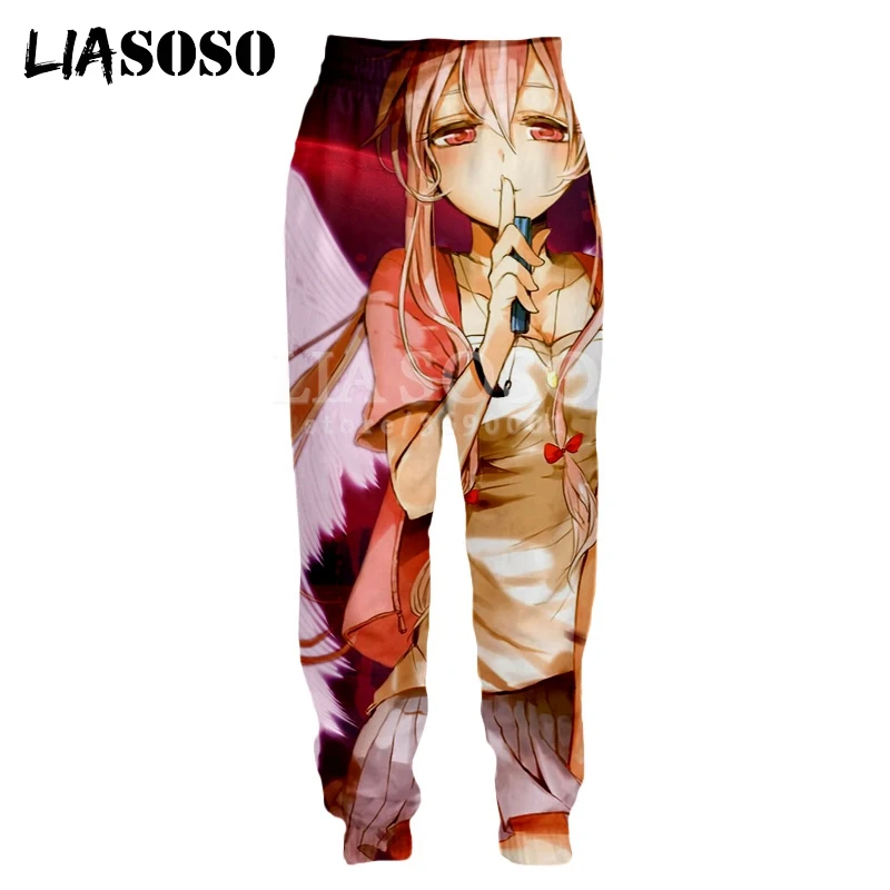 LIASOSO 2018 3d Print Unisex Men Women Sweatpants Anime Future Diary Yuno Gasai Casual Harajuku Sweat Pants Joggers pants X0710
LIASOSO 2018 3d Print Unisex Men Women Sweatpants Anime Future Diary Yuno Gasai Casual Harajuku Sweat Pants Joggers pants X0710